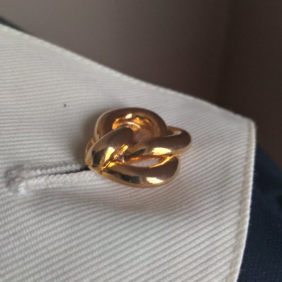 Vintage Navy And White Dress | Size 10 - Picture 8 of 9